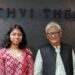 Khyati Kumar with Raja Miya - Ghulam Hussain Khan of Agra Gharana, one of the most respected traditions of Hindustani classical music.