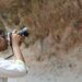 Khyati Kumar at Ushakothi Rock Paintings Site of Raigarh