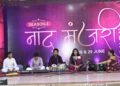 Khyati Kumar performing Raag Megh Malhar at Naad Manjari 2026 Season 3. Image Khyati.io