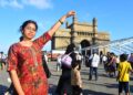 Khyati Kumar at Gateway of India, Mumbai