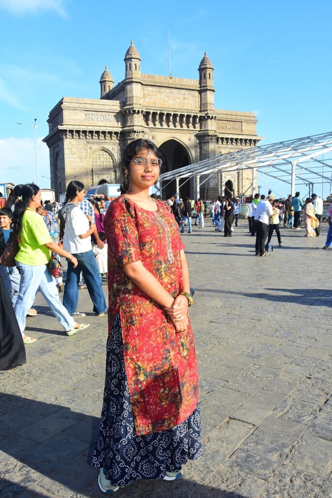 Khyat Kumar at the Gateway of India, Mumbai